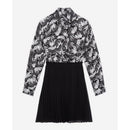 Robe Trompe-L’Œil – Noir - Femme