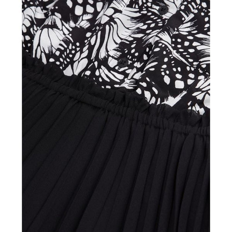 Robe Trompe-L’Œil – Noir - Femme