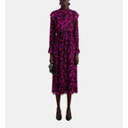 Vestido midi - Rosa - Mujer