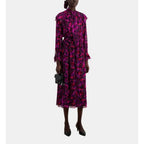 Vestido midi - Rosa - Mujer