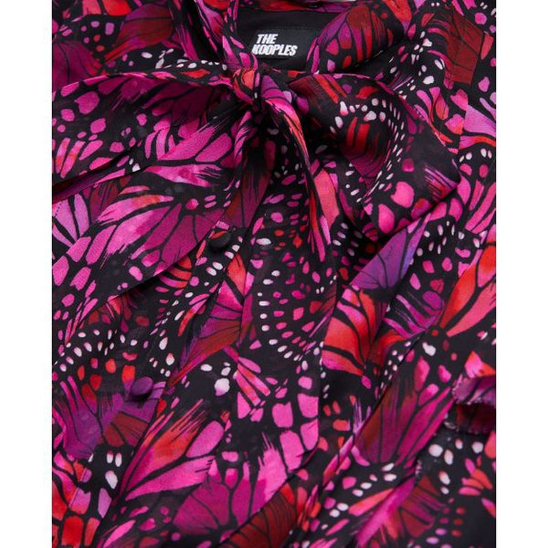 Vestido midi - Rosa - Mujer
