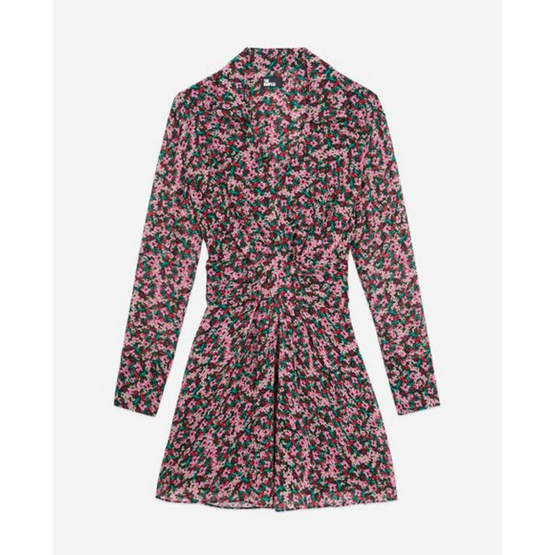 Vestido skater - Negro - Mujer