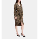 Robe Fourreau En Soie - Beige - Femme