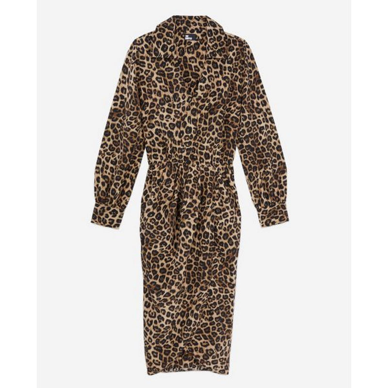 Robe Fourreau En Soie - Beige - Femme