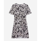 Wrap Dress - Black - Women
