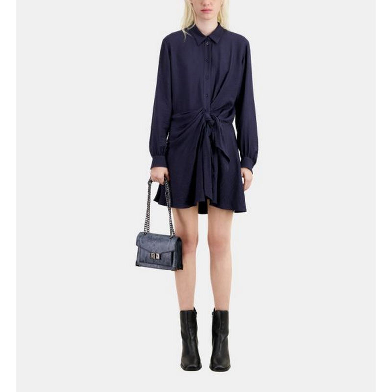 Vestido skater - Negro - Mujer