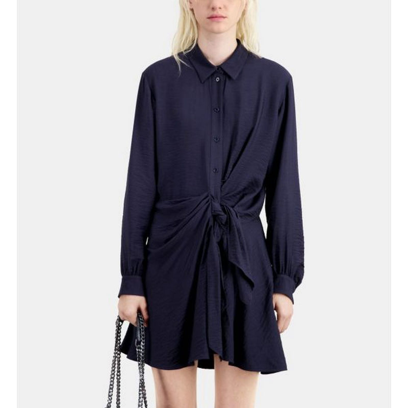 Vestido skater - Negro - Mujer