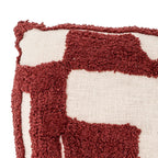 Olica - Set of 2 Cushions - Red - Oeko-Tex® Cotton