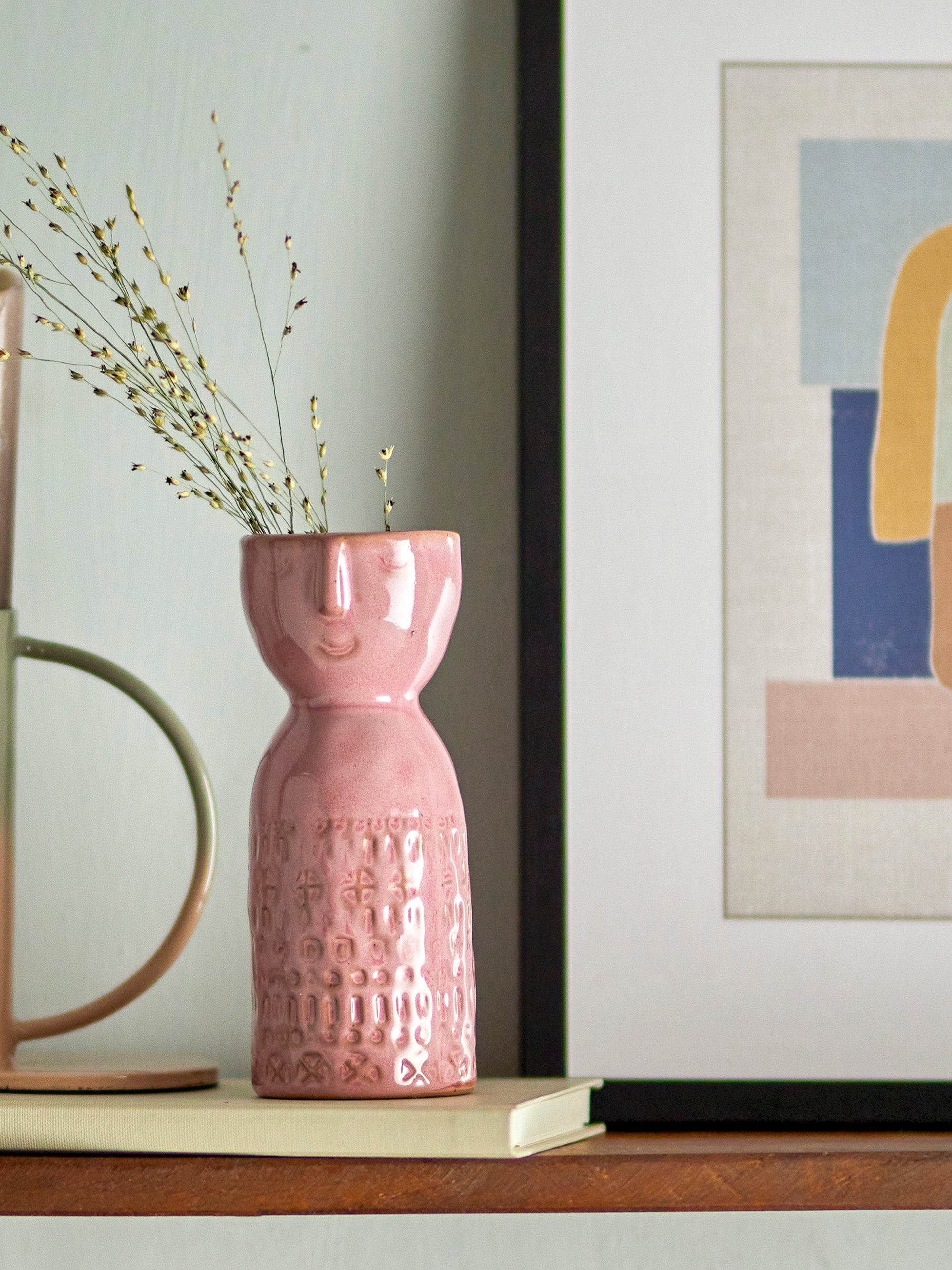 Embla - Vase - Rose - Stoneware