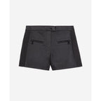The Kooples - Short En Cuir Biker - Femme