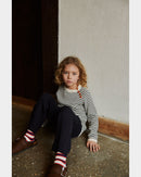 Fub - Jersey De Lana Merino Crudo/Azul Marino