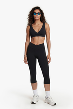 Reggiseno sportivo Crossed - Black