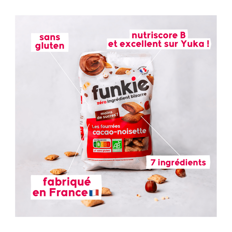 Lot Fourrées Cacao-Noisette X3