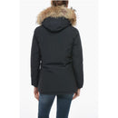 Fur-Edged Gallery Down Jacket