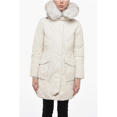 Parka Fur Hood Military Padded