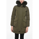 Parka Fur Hood Military Padded