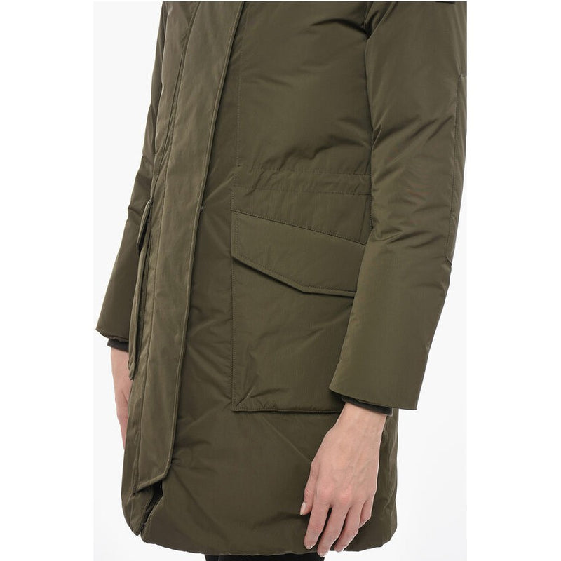 Parka Fur Hood Military Padded