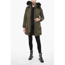 Parka Fur Hood Military Padded