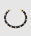 Aurelie Bidermann - Jonc Positano Clous Noir - Femme