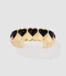 Aurelie Bidermann - Jonc Bluffy Cœur Noir - Femme