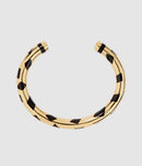 Aurelie Bidermann - Jonc Positano Carreau Noir - Femme