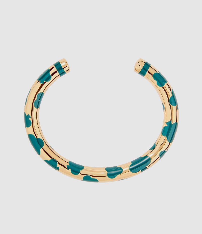 Aurelie Bidermann - Jonc Positano Trèfle Émeraude - Femme