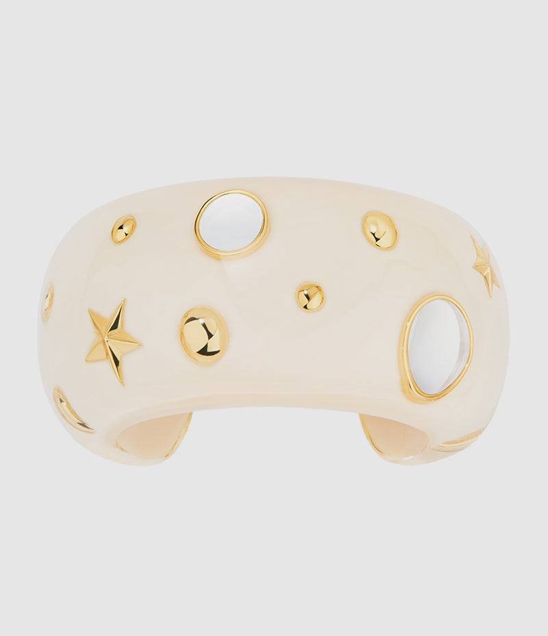 Aurelie Bidermann - Manchette Cylla Blanc - Femme