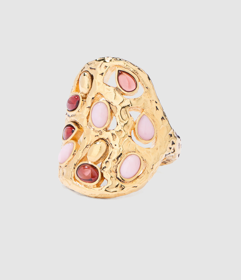 Aurelie Bidermann - Bague Atalide Gm Doré - Femme