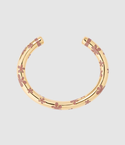 Aurelie Bidermann - Jonc Positano Fleur Capuccino - Femme