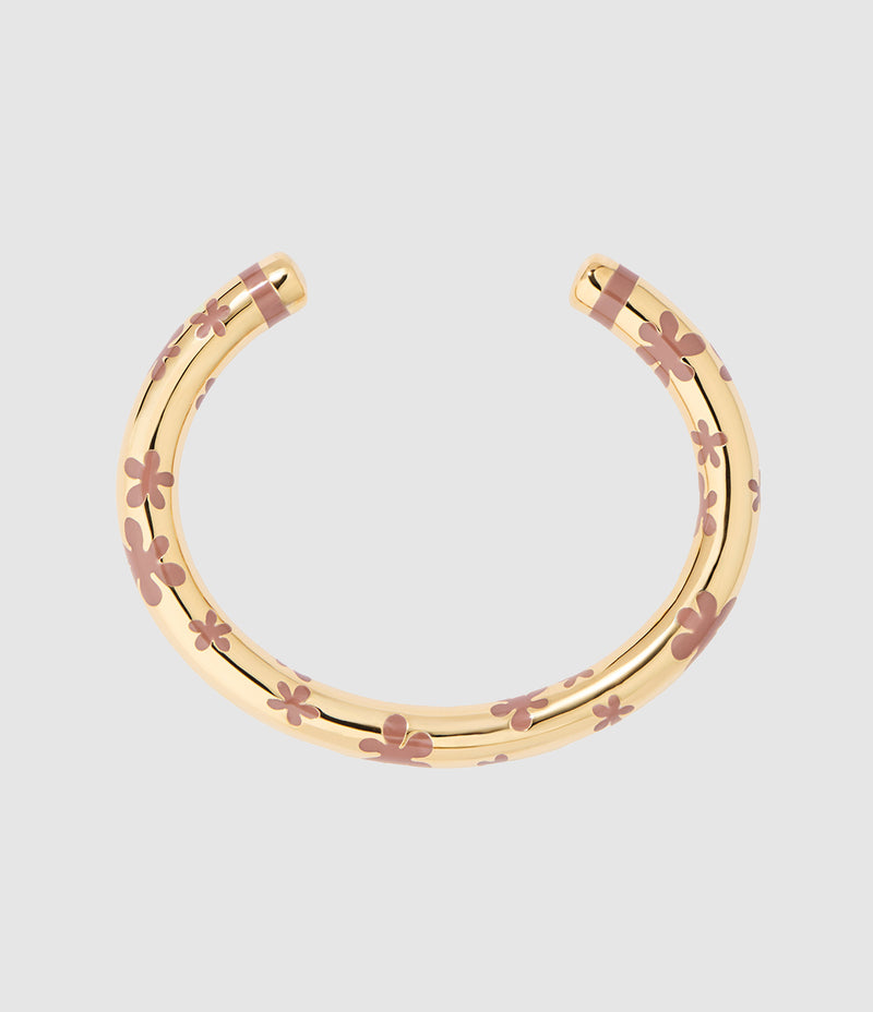 Aurelie Bidermann - Jonc Positano Fleur Capuccino - Femme