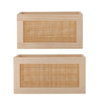 Piana - Boîte De Rangement - Naturel - Pin Fsc®100%