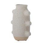 Birka - Jarrón Decorativo - Blanco - Cerámica