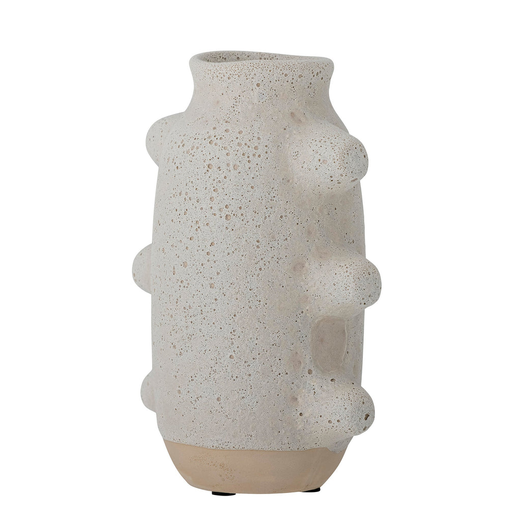 Birka - Set of 4 Decorative Vases - White - Ceramic