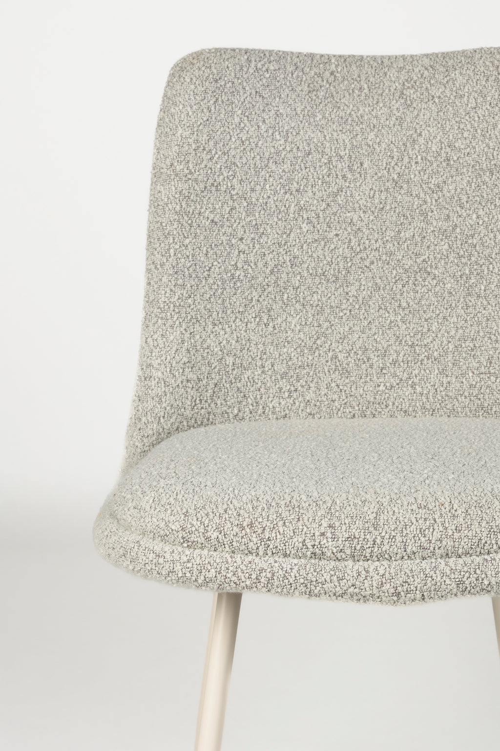 Fijs - Dining Chair - Iron - Taupe/Grey
