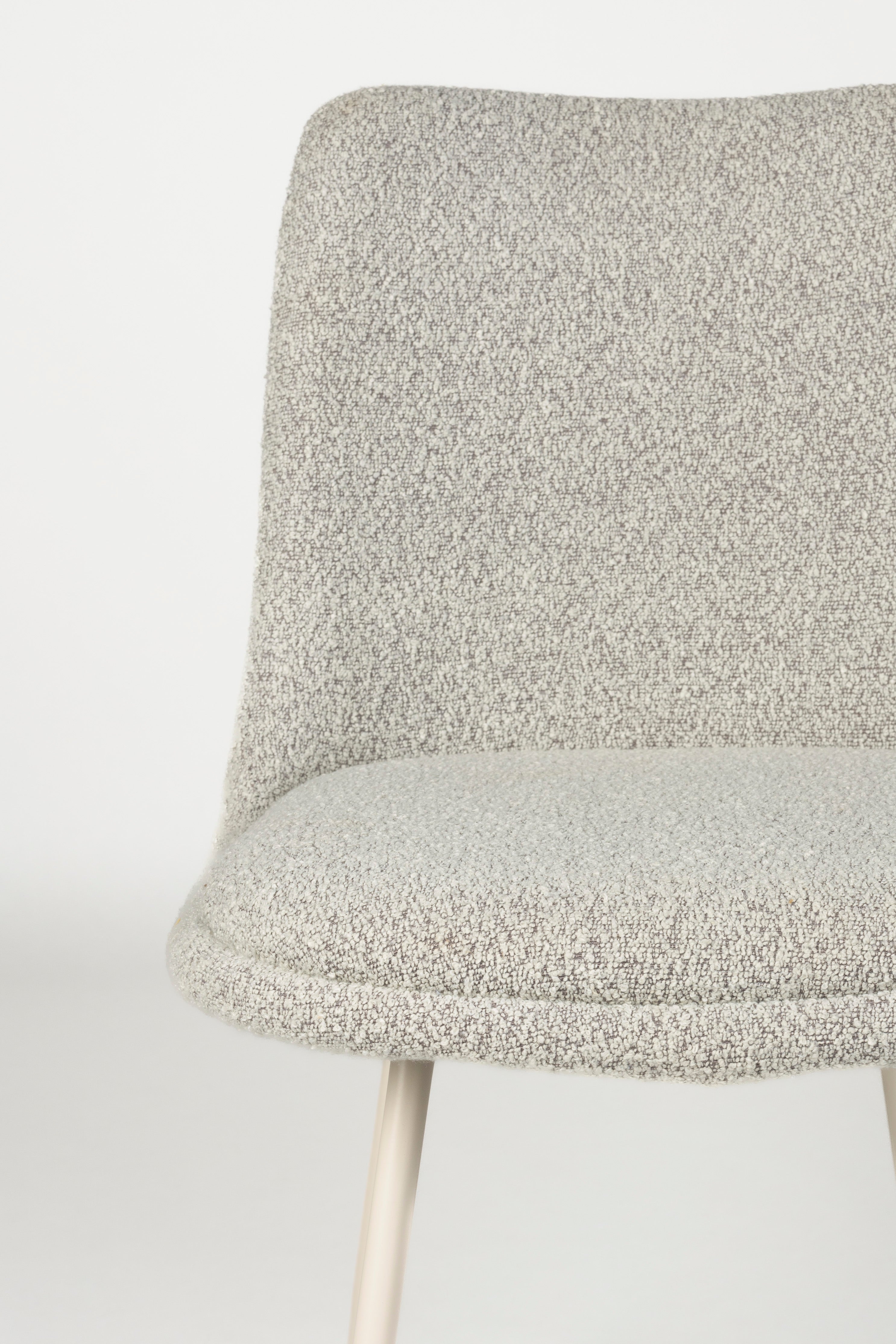 Fijs - Dining Chair - Iron - Taupe/Grey
