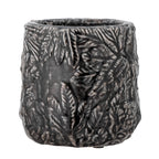 Nikou - Macetero Deco - Negro - Terracota
