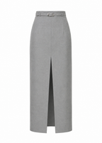 Gaia Pencil Skirt - Grey