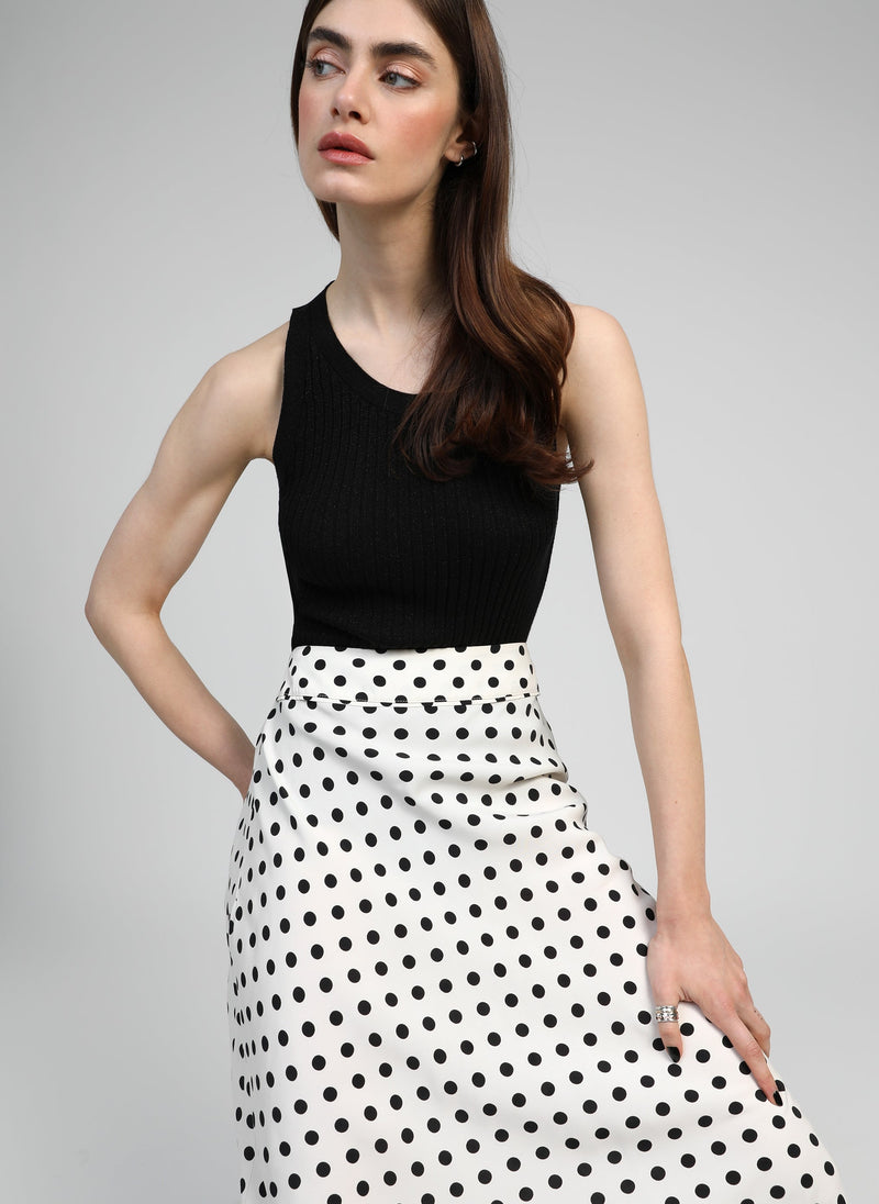 Galvily Palinto Black Long Skirt