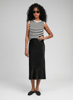 Jupe Midi Galvine Noir