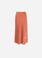 Jupe Midi Galvine Terracotta