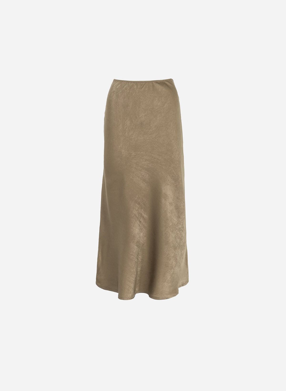 Jupe Midi Galvine Kaki