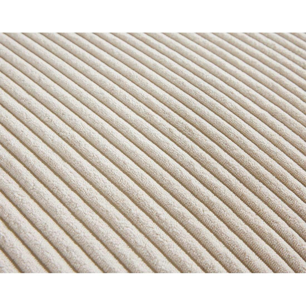 Garance - Canapé Droit - 3 Places - Velours Côtelé - Beige