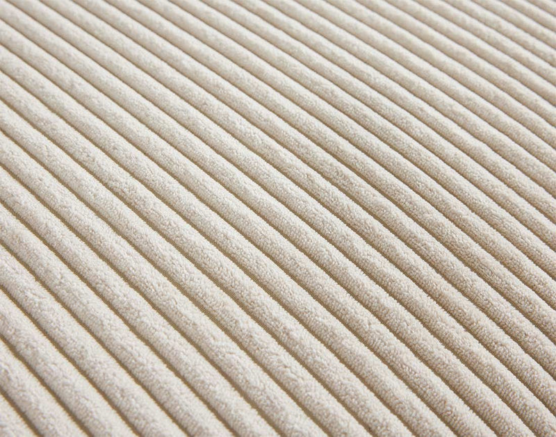 Garance - Sofá Recto - 3 Plazas - Pana - Beige