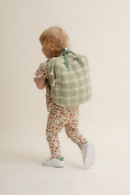 Pile Backpack - Sage Check