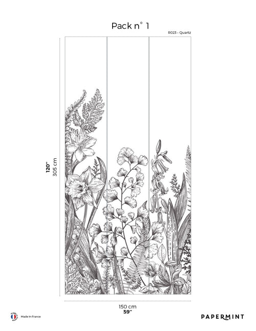 Fresque Garden Line - Quartz