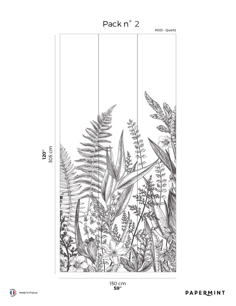 Fresque Garden Line - Quartz