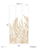 Fresque Garden Line - Camel