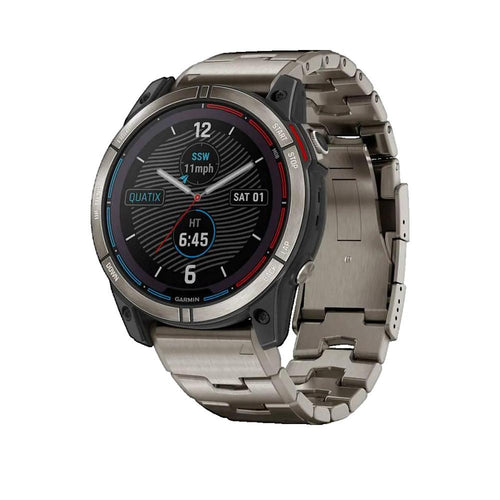 Quatix 7X Solar Connected Watch - Silver
