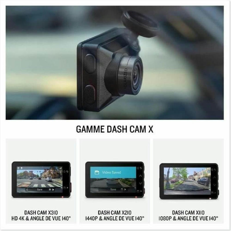 Caméras Dash Cam X310 - Noir