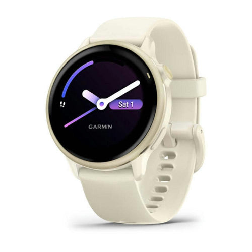 Montres connectées Garmin vívoactive 6 Lunar Gold / Ivory Beige